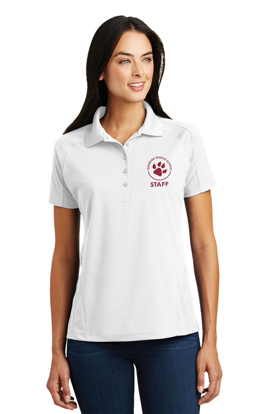 Ladies Sport-Tek Dri-Mesh Pro Polo