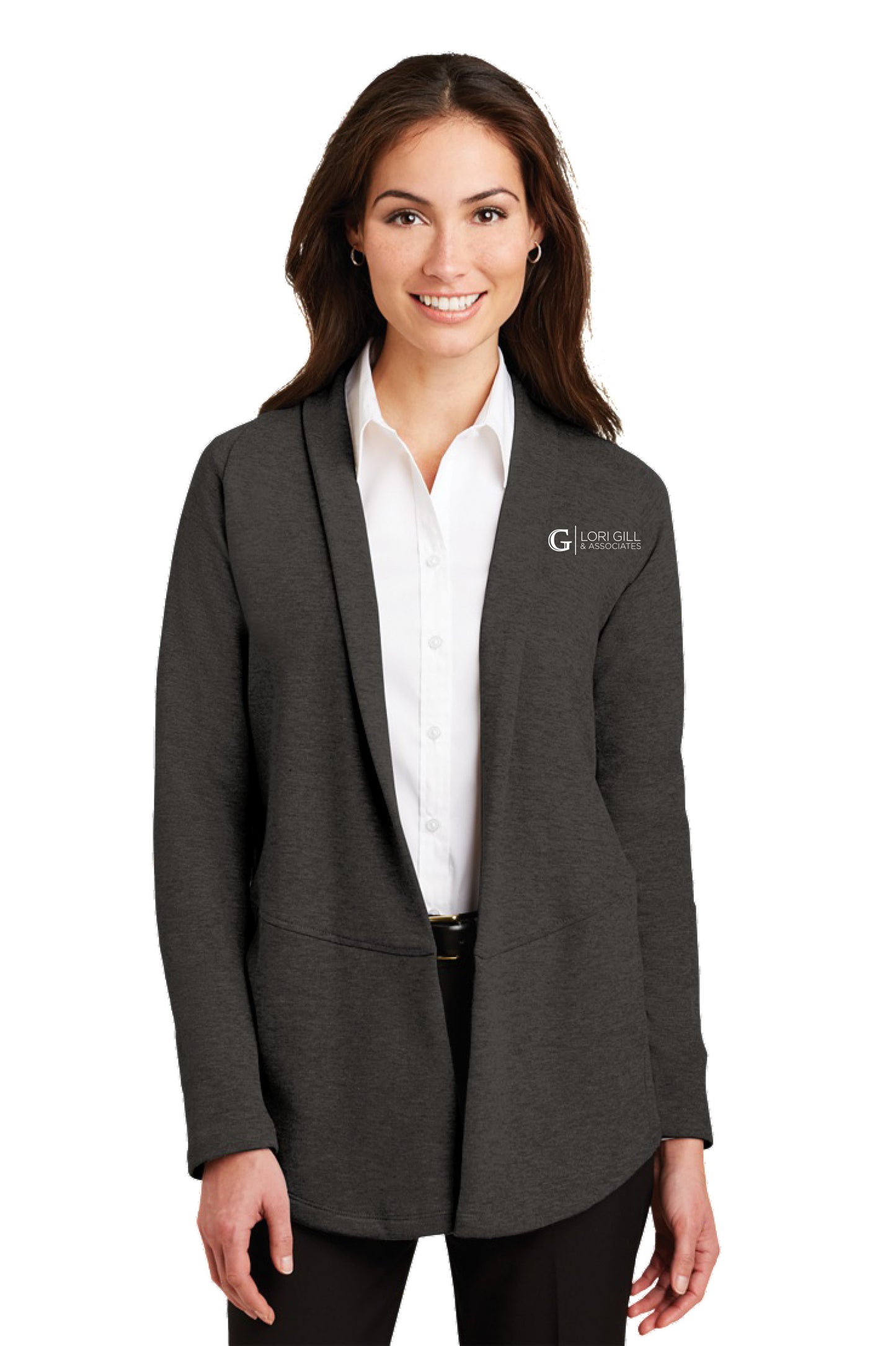 Port Authority Ladies Interlock Cardigan