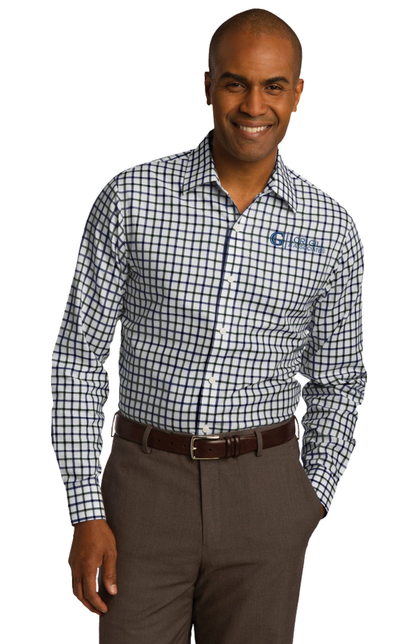 Red House Tricolor Check Non-Iron Shirt