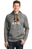 Sport-Tek PosiCharge Electric Heather Fleece Hooded Pullover (Unisex)