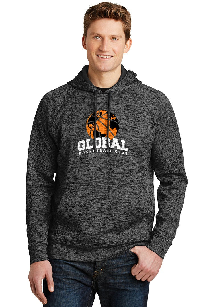 Sport-Tek PosiCharge Electric Heather Fleece Hooded Pullover (Unisex)