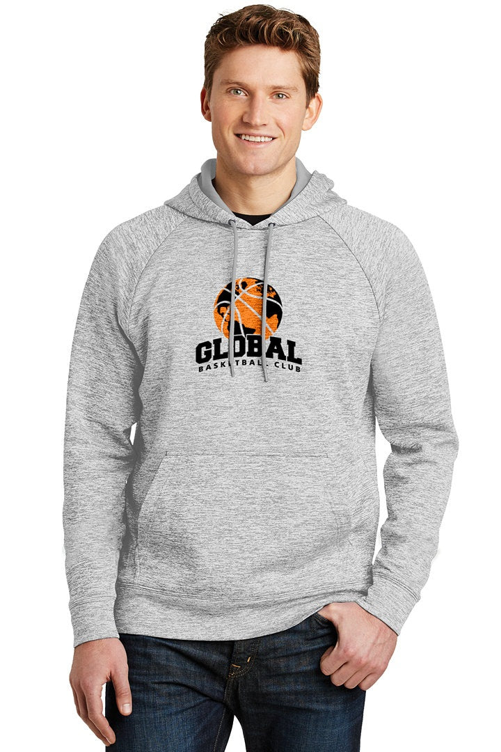 Sport-Tek PosiCharge Electric Heather Fleece Hooded Pullover (Unisex)