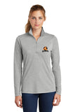 Sport-Tek PosiCharge Tri-Blend Wicking 1/4-Zip Pullover (Ladies)