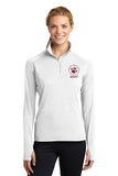 Ladies Sport-Tek Sport-Wick Stretch 1/4-Zip Pullover