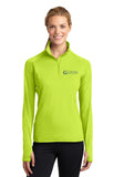 Ladies Sport-Tek Sport-Wick Stretch 1/4-Zip Pullover