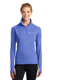 Ladies Sport-Tek Sport-Wick Stretch 1/4-Zip Pullover