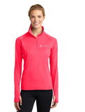 Ladies Sport-Tek Sport-Wick Stretch 1/4-Zip Pullover