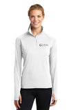 Ladies Sport-Tek Sport-Wick Stretch 1/4-Zip Pullover