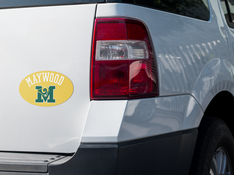 6" Oval Car Magnet